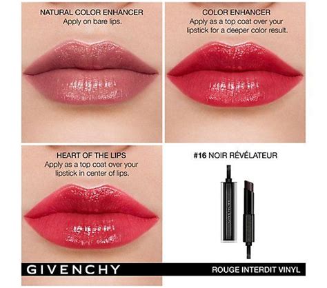 givenchy limited edition lipstick 2015|givenchy interdit black magic lipstick.